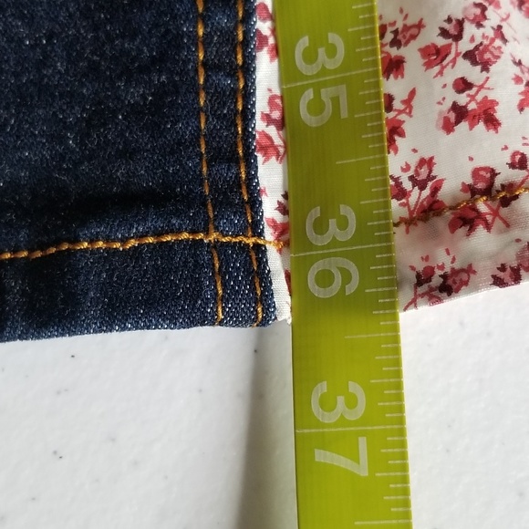 NEW Kate Landry Womens Denim mix Fabric Skirt - Picture 4 of 6